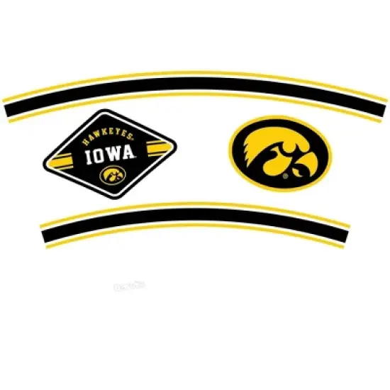 NCAA Iowa Hawkeyes 24oz First String Classic Tumbler image {1}