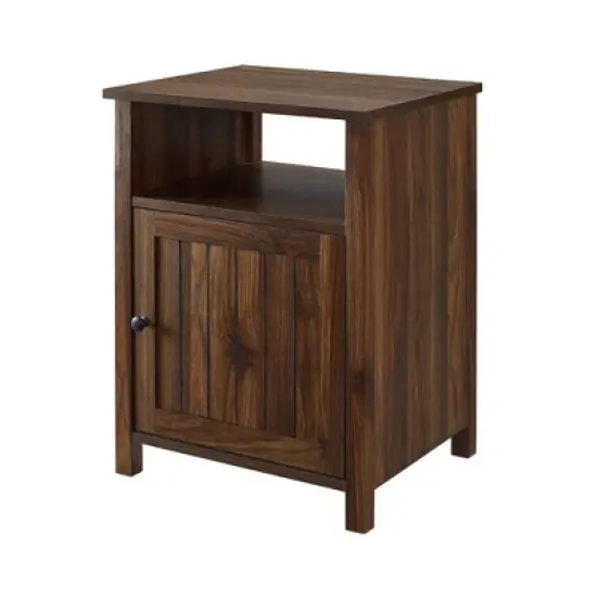 Georgia Single Door Storage Nightstand  - Saracina Home image {7}
