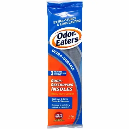 Odor Eaters - Ultra Durable, Odor Destroying Insoles, Heavy Duty Cushion, 1 Pair image {5}