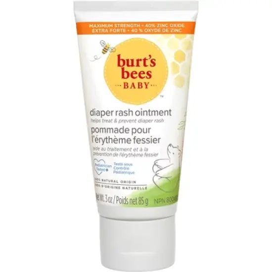 Burt's Bees Baby Bee 100% Natural Diaper Rash Ointment - 3oz image {1}
