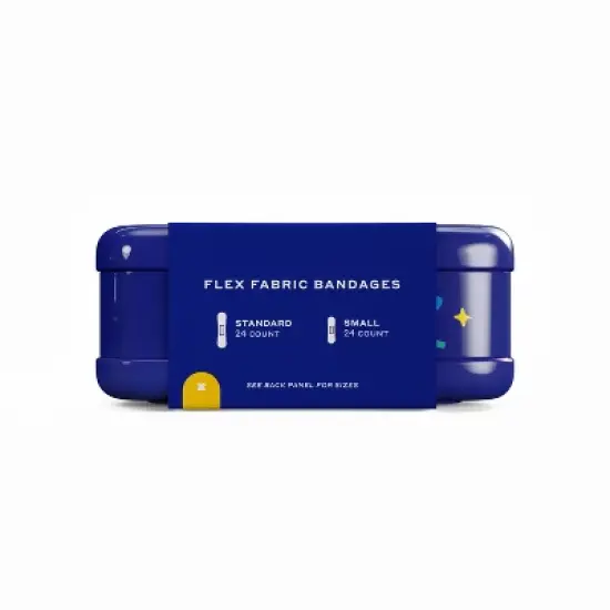 Welly Kid's Flex Fabric Bandages - Floral - 48ct image {6}