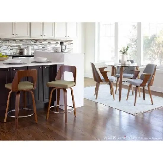 34" Trilogy Round Dining Table - LumiSource image {5}