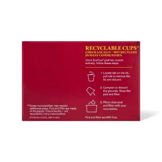 Hot Buttery Rum Light Roast Coffee - 16ct Single Serve Pod - Good & Gather&trade; image {2}