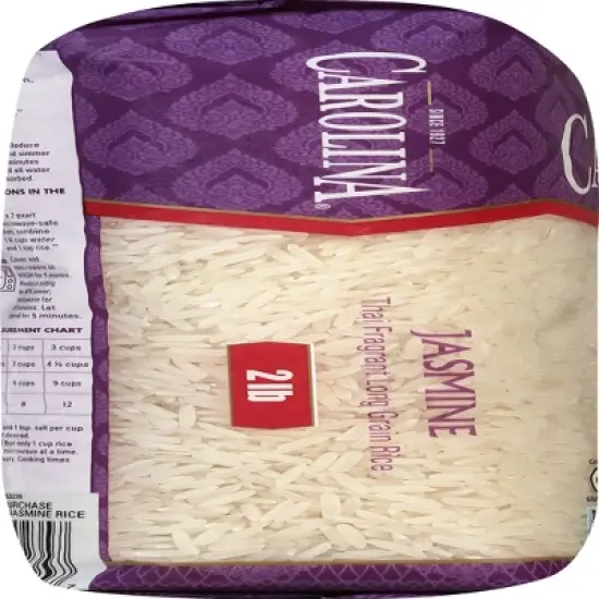 Carolina Long Grain Jasmine Rice - 2lbs image {2}