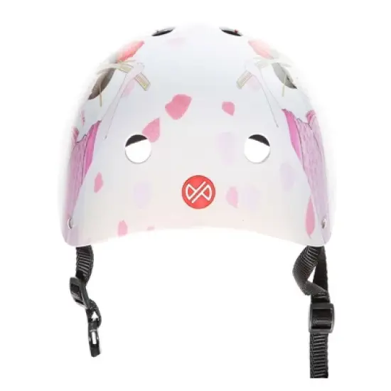 Punisher Skateboards Samurai Geisha Multi-Sport Skateboard Helmet 11-vent Size Medium, Pink image {3}