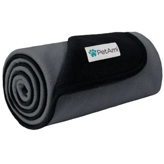 PetAmi Waterproof Dog Blanket, Pet Cat Puppy Couch Cover Protection, Fleece Washable Reversible Soft Plush Throw image {8}