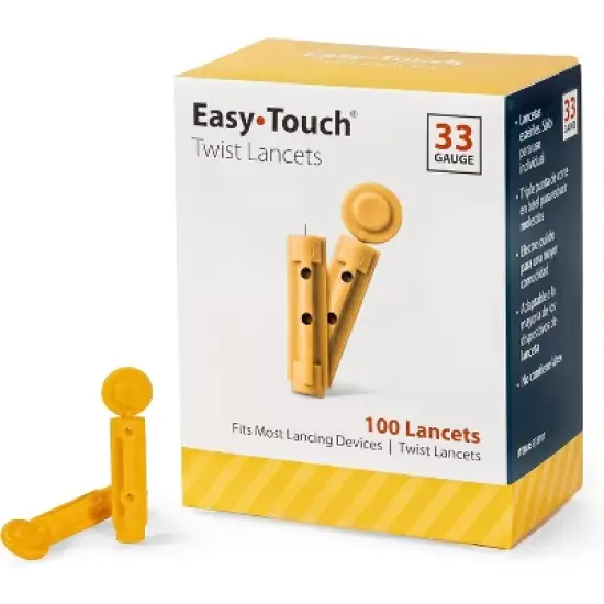 Easy Touch Twist Lancets 33 Gauge, 100 Count image {5}