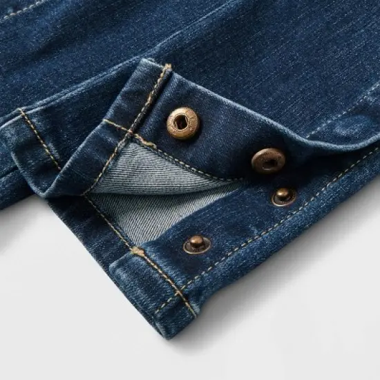 Toddler Girls' Adaptive Jeans - Cat & Jack&trade; Dark Wash image {3}