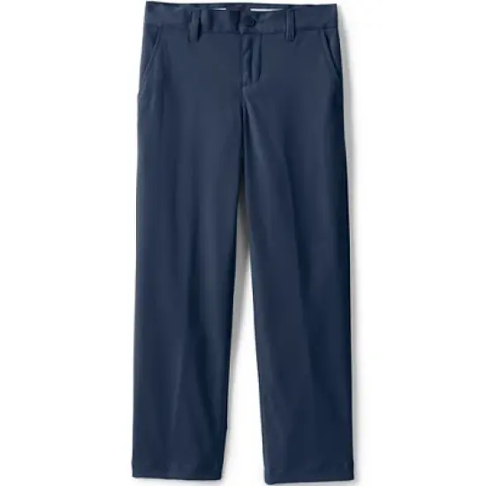 Lands' End Lands' End School Uniform Boys Iron Knee Active Chino Pants image {4}