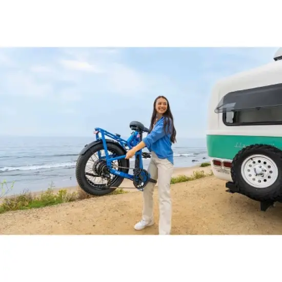 Velotric Adult Fold 1 20" Step Through Foldable Electric Cruiser Bike image {3}