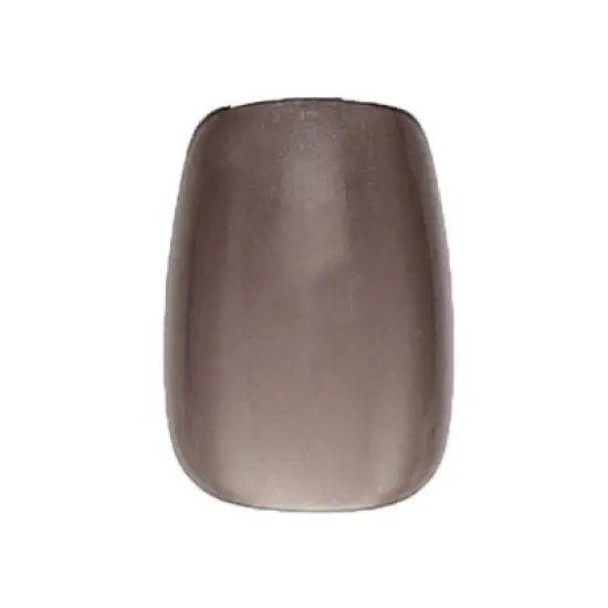 Unique Bargains Women's Full Coverage Nails Tips XS Deep Brown 1 Pc image {2}