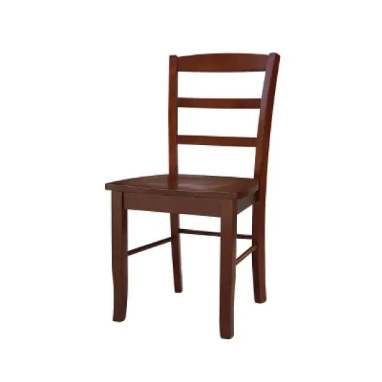 Set of 2 Madrid Ladderback Chairs - International Concepts image {17}