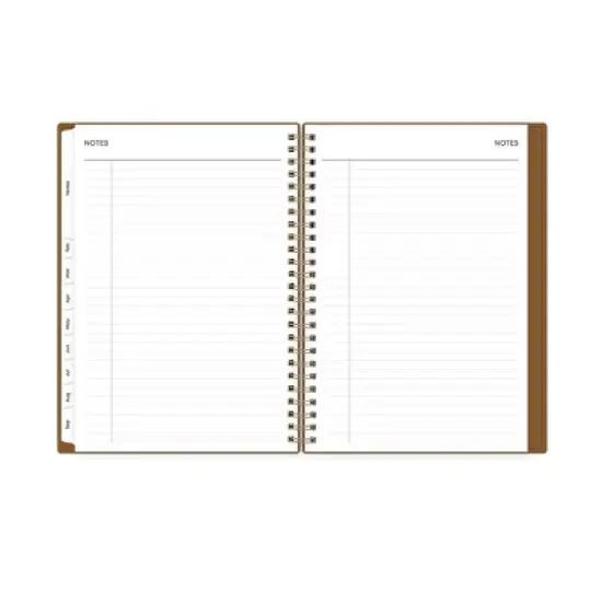 Blue Sky Weekly/Monthly 15 Months Planning Calendar and Notes 5.875"x8.625" Mocha Mousse image {8}