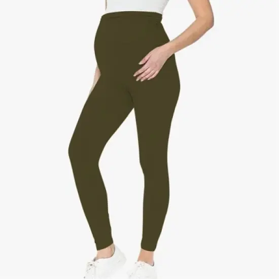 Women's Sports Pants Elastic Elastic Belly Support Pants Cross-Border Maternity Pants image {5}