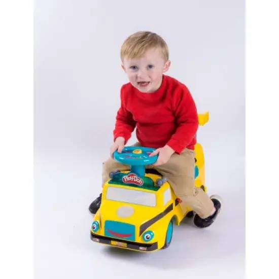 Flybar Play-Doh Ride-On Activity School Bus image {5}