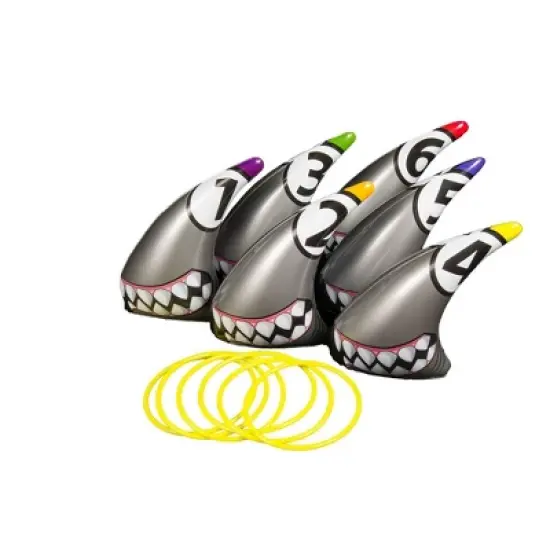 Poolmaster Shark Zone Swimming Pool Indoor and Outdoor Ring Toss Game image {5}