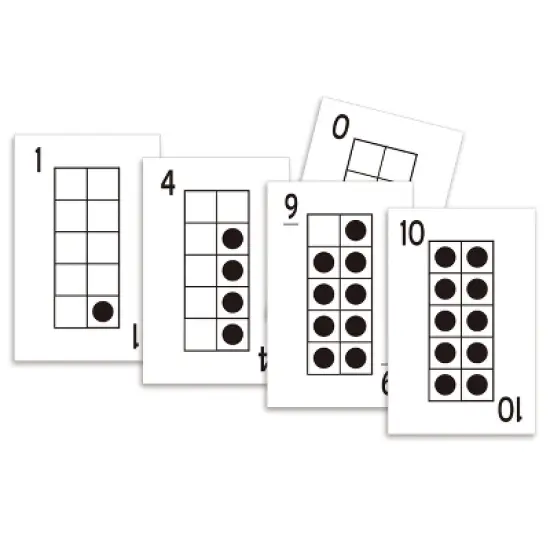 Learning Advantage Ten Frame Playing Cards, 46 Cards image {4}