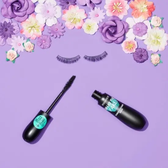essence What The Fake! Volumizing & Lengthening Mascara - 01 - 0.54 fl oz image {2}