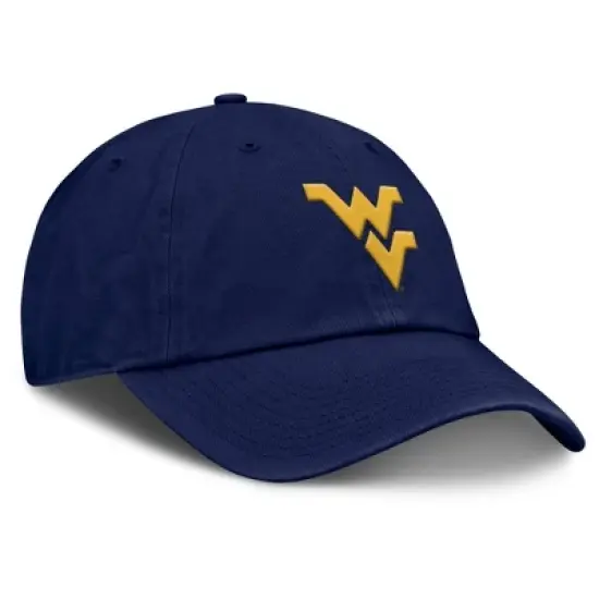NCAA West Virginia Mountaineers Unstructured Black Tonal Cotton Hat image {2}