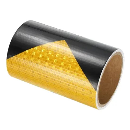 Unique Bargains High Visibility Self-Adhesive Warning Safety Reflective Tapes image {5}