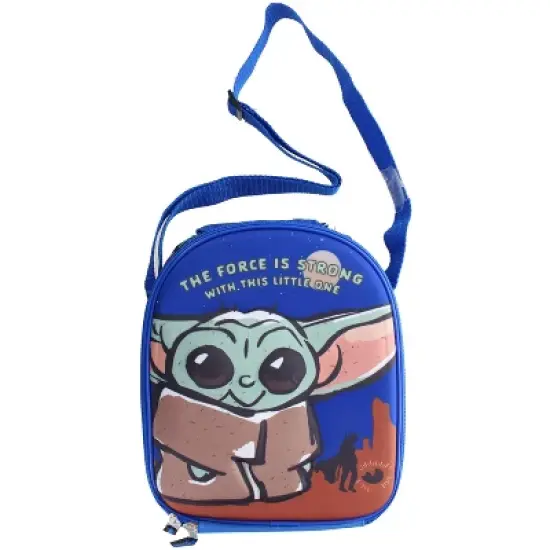 Star Wars The Mandalorian The Child 3D Lunch Kit with Long Strap image {1}