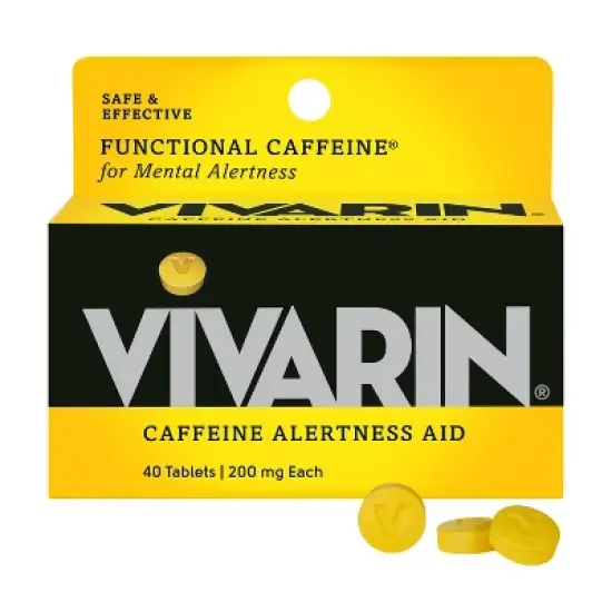 Vivarin Caffeine Alertness Aid Tablets - 40ct image {8}