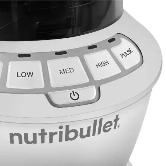 nutribullet Blender Full Size Combo 1200 Watt 640z NBF20500AW - Matte White: Smoothie Blender, 64oz Capacity, 4 Speeds image {3}