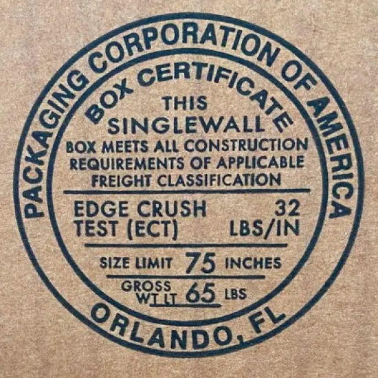 UOFFICE Pack of 10 Cube Corrugated Boxes 24" x 24" x 24" Shipping Cartons image {2}