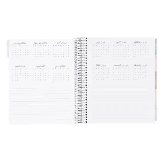 Erin Condren 2024 Planner 7"x9" Daily/Monthly Vertical Coiled Wildflowers image {2}