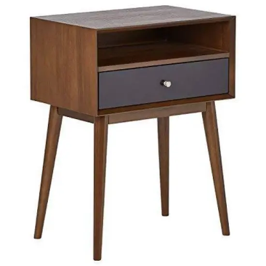 Calvin Side Table Brown - Adore Decor image {1}