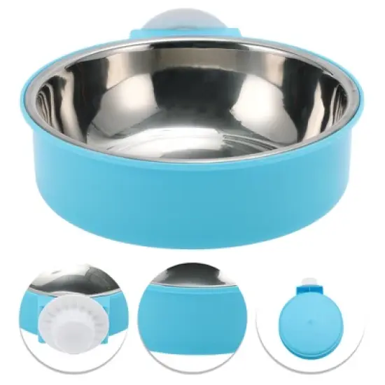 Unique Bargains Thickening Hanging Dogs Bowls 1 Pc image {2}