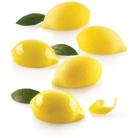 Silikomart Limone & Lime 30 Silicone Mold with 15 Cavities, Each 2.16 Inch x 1.49 Inch x 1.06 Inch High image {2}