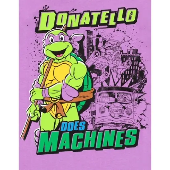 Teenage Mutant Ninja Turtles Leonardo Michelangelo Raphael Donatello 4 Pack T-Shirts Toddler to Big Kid image {6}