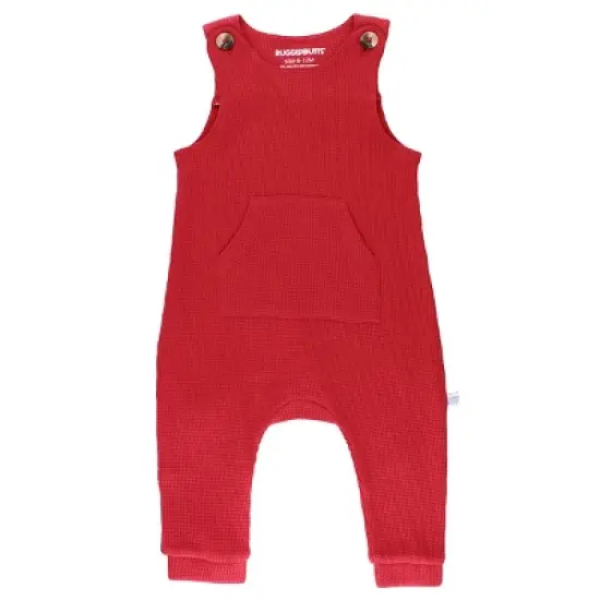 RuggedButts Boys Waffle Knit Longall Romper image {6}