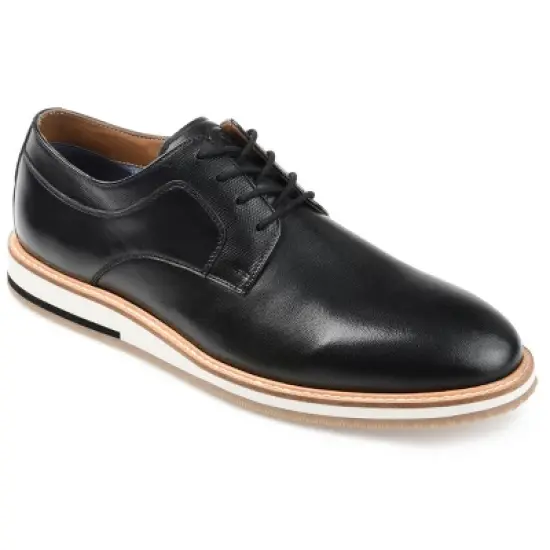 Thomas & Vine Medium and Wide Width Mens Glover Tru Comfort Foam Lace-up Round Toe Derby image {9}