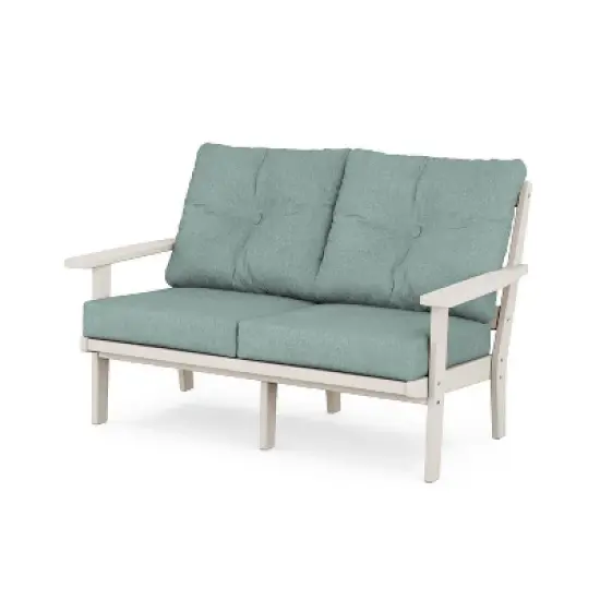 POLYWOOD Prairie Deep Seating Outdoor Patio Loveseat image {7}