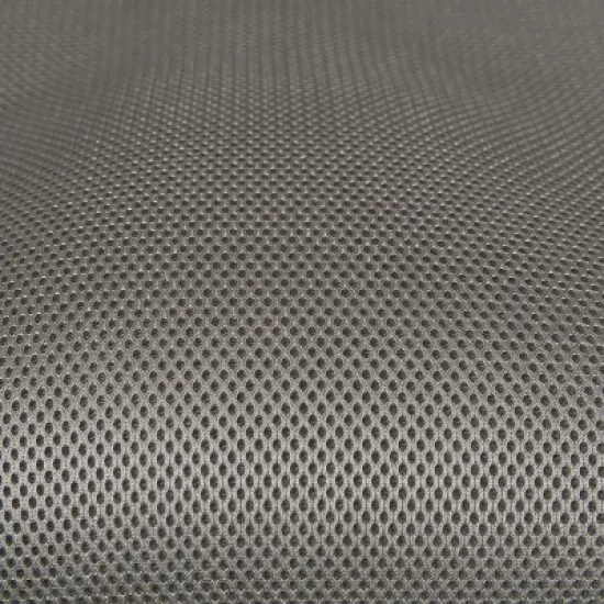 Flash Furniture Mid-Back Mesh Ergonomic Drafting Chair with Adjustable Chrome Foot Ring, Adjustable Arms image {3}