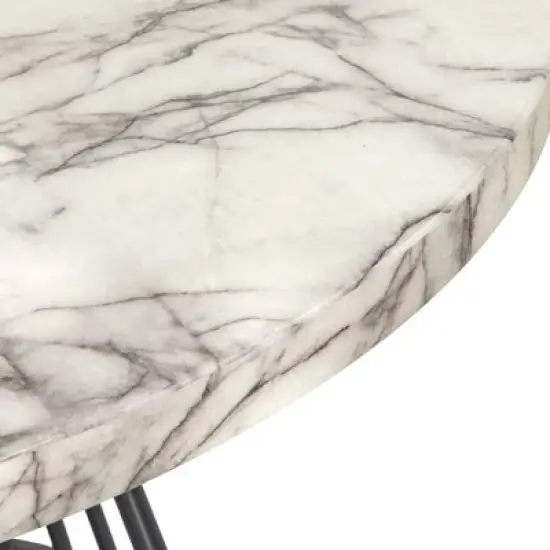 Indra Dining Table White - Lifestorey image {3}