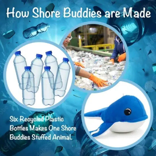 Emma The Whale 12" Stuffed Plush Toy w/ Authentic Animal Sounds image {3}