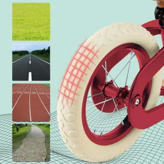 Hape: Get Up & Go Learn to Ride Balance Bike in Red, Ages 1+ image {3}