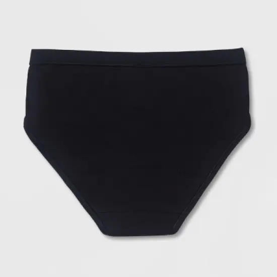 Thinx Teen's 3pc Classic Combo Briefs Period Underwear - Black/Blue/Gray image {6}