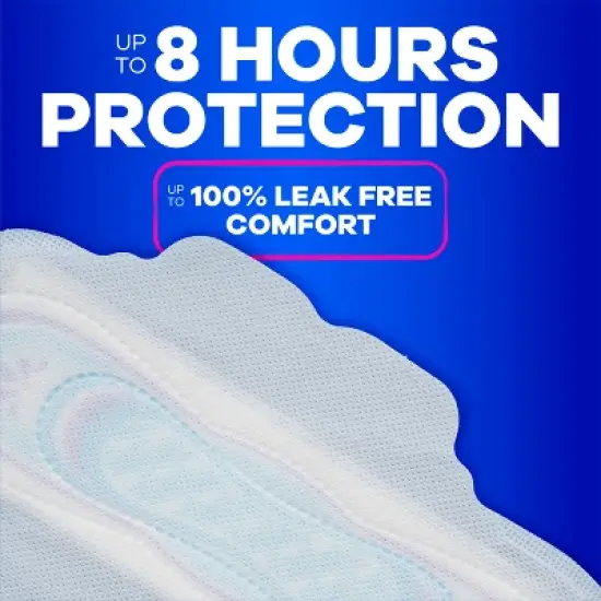 Always Ultra Thin Pads with Wings - Size 1 - Regular - Unscented - 126ct image {3}
