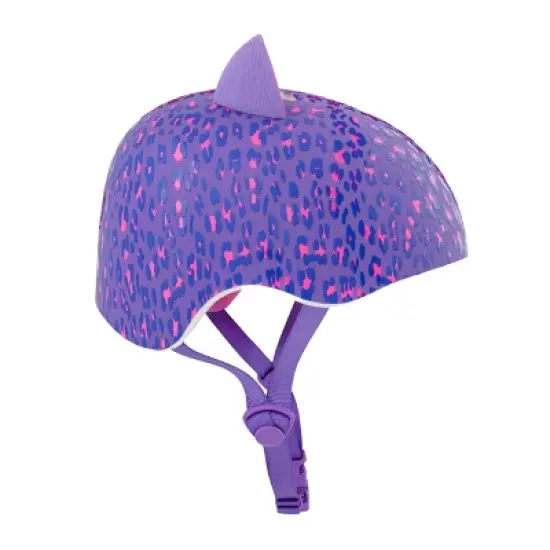 Krash! Youth Leopard Kitty Helmet - Purple image {3}