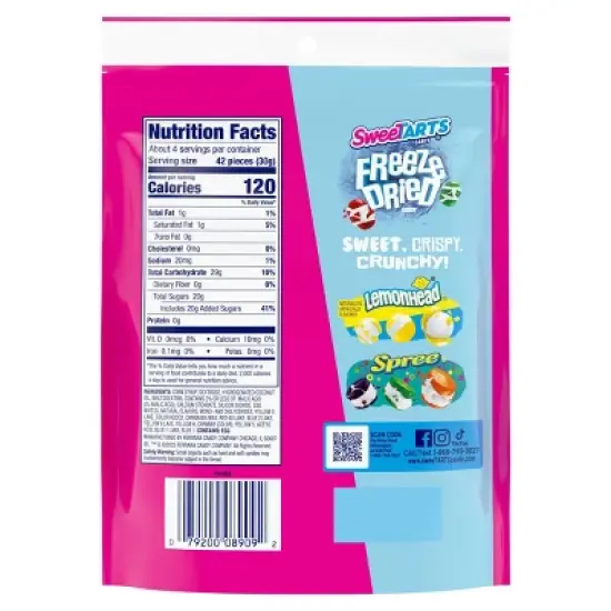 SweeTARTS Freeze Dried Candy - 4oz image {1}