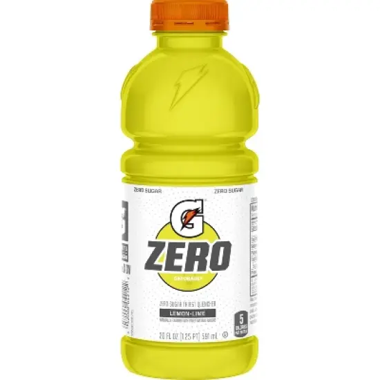 Gatorade G Zero Lemon Lime Sports Drink - 8pk/20 fl oz Bottles image {2}