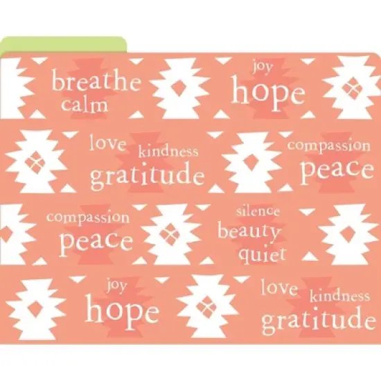 Barker Creek 24ct File Folders - Thoughtfulness: Multicolor Cardstock, Floral Design, Top Tab, 9.5" x 141" image {5}