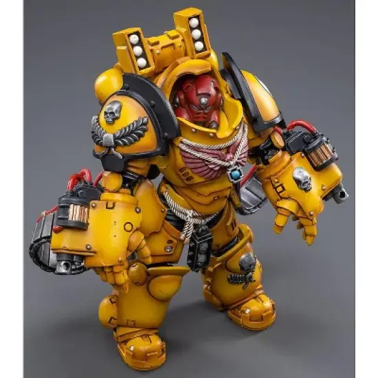 Brother Sergeant Lycias Imperial Fists Intercessors 1/18 Scale | Warhammer 40K | Joy Toy Action figures image {4}