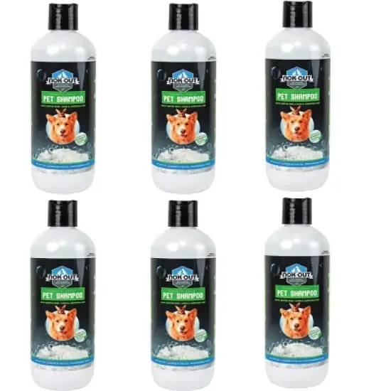 Nok-Out Premium Grade Pet Shampoo for Dogs and Cats, Veterinary Strength and Odor Eliminator Formula, 20 Ounces image {6}