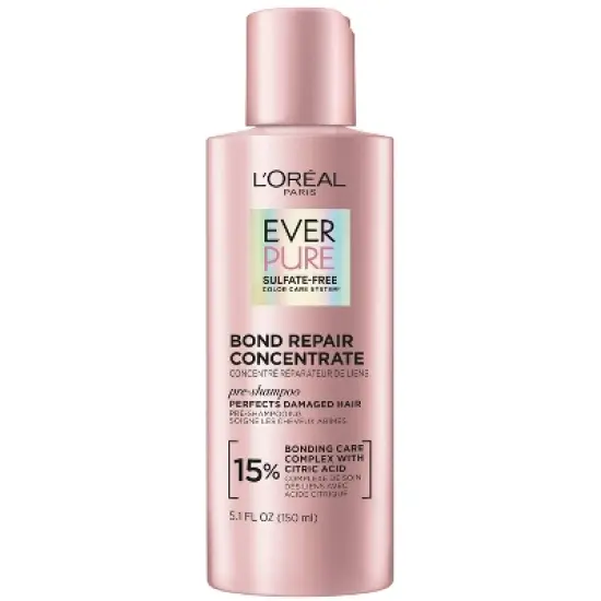 L'Oreal Paris EverPure Sulfate Free Bond Repair Pre Shampoo Treatment - 5.1 fl oz image {10}