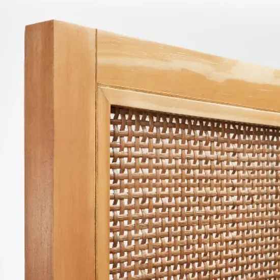 Lomita Rattan Room Divider Natural - Threshold&trade; designed with Studio McGee image {2}
